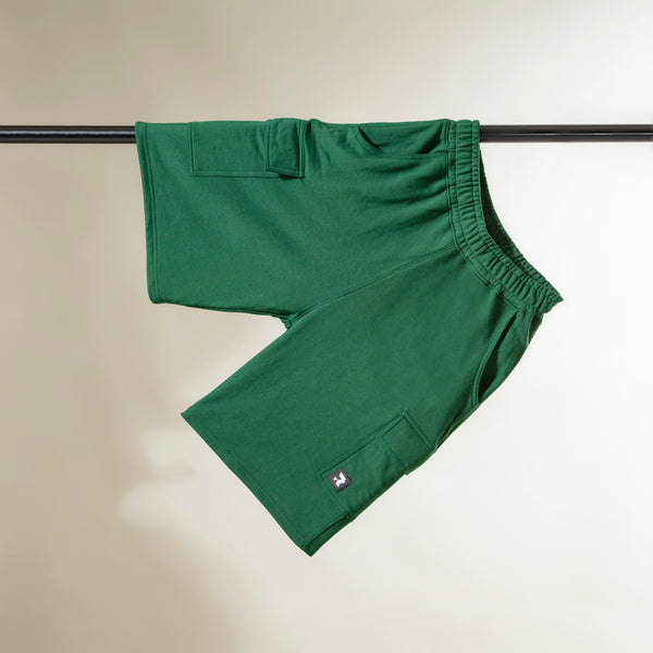 Green Six Pocket Short