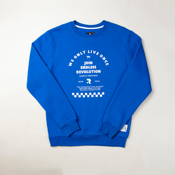 Wolo Blue Sweat Shirt