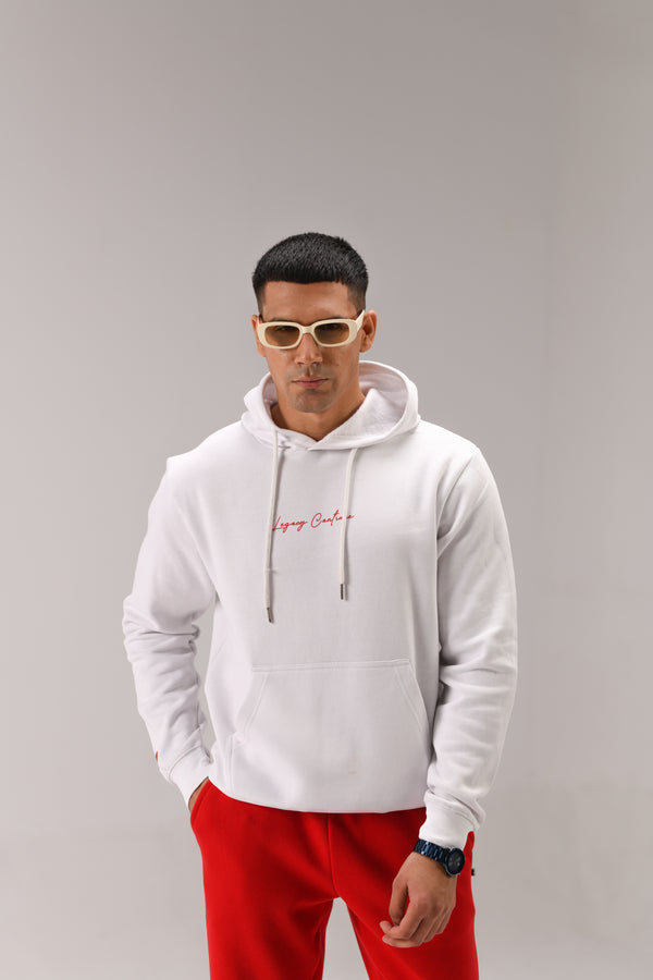 Legacy White Hoodie