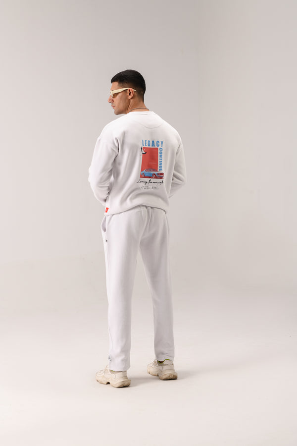 Dodge White Sweat Shirt