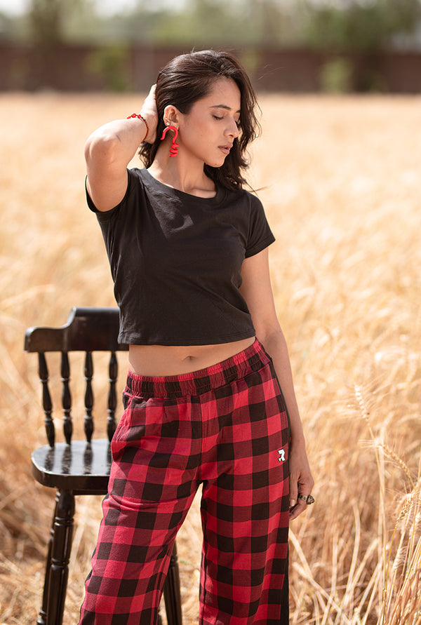 Check Basic Jogger Pant