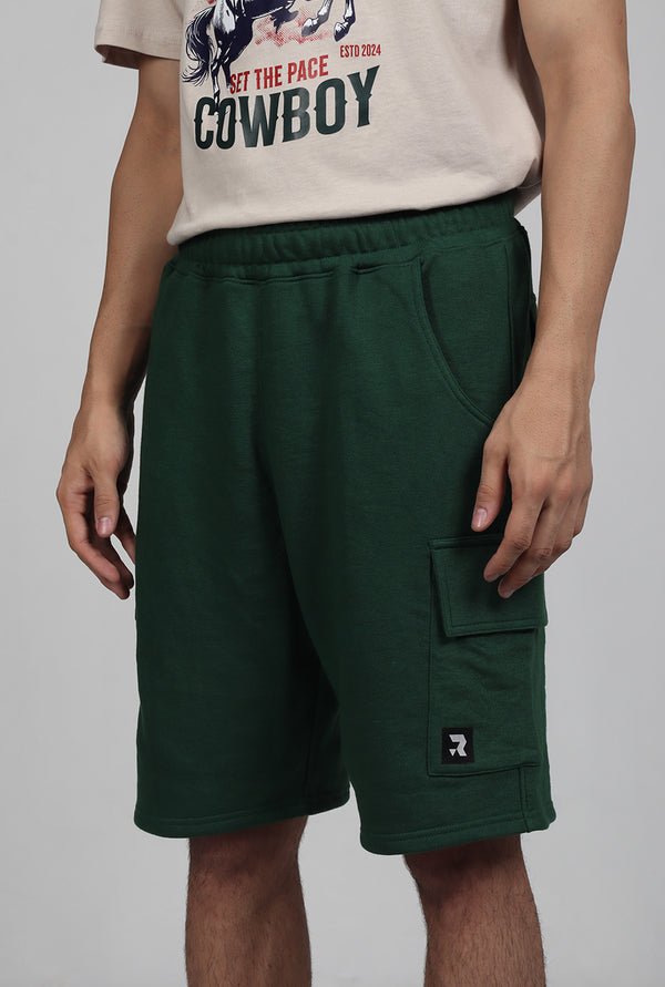 Green Six Pocket Short