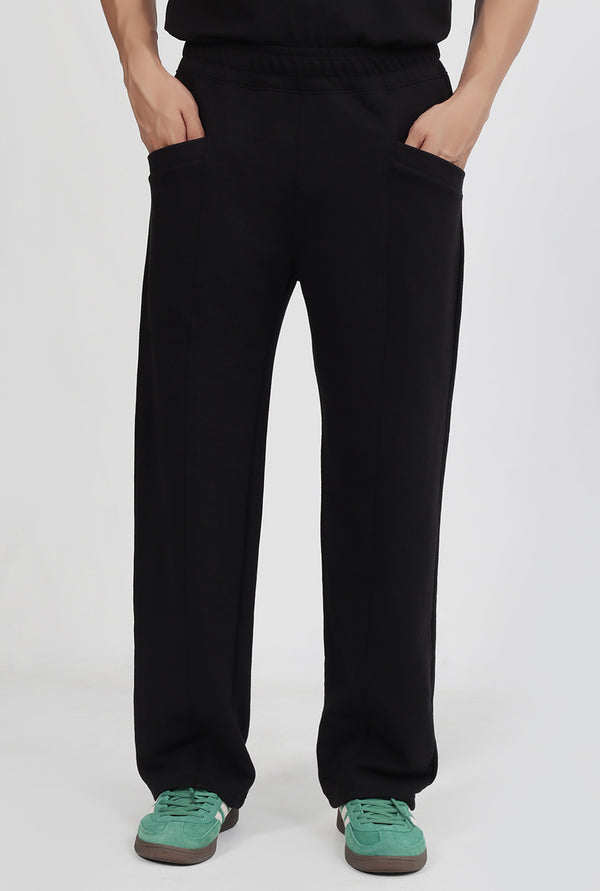 Dark Grey Slant Pocket Trouser