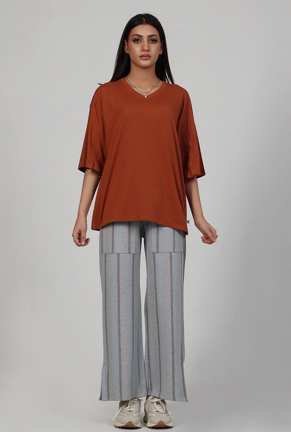 Oversize Brown Top